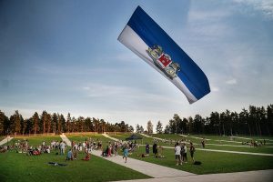 16.08.2020. Rīdzinieki un pilsētas viesi Lielā piknika laikā novērtē jauno Mežaparka estrādi