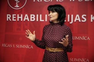 Apmeklētajiem atvērta atjaunotā Rīgas 1.slimnīcas Rehabilitācijas klīnikas ēka - atklāšana -12