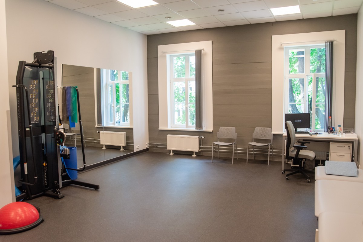 Apmeklētajiem atvērta atjaunotā Rīgas 1.slimnīcas Rehabilitācijas klīnikas ēka (interjers)-7