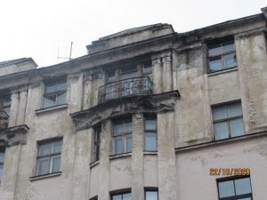 Rīgas domes Vidi degradējošu būvju komisija klasificē ēku A.Čaka ielā 34 par B kategorijas graustu A_Chaka_34(2)