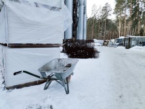 Turpinās Mežaparka Lielās estrādes noslēdzošie būvniecības darbi