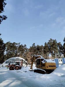 Turpinās Mežaparka Lielās estrādes noslēdzošie būvniecības darbi