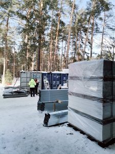 Turpinās Mežaparka Lielās estrādes noslēdzošie būvniecības darbi