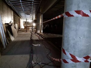 Turpinās Mežaparka Lielās estrādes noslēdzošie būvniecības darbi