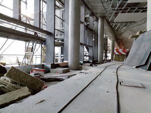 Turpinās Mežaparka Lielās estrādes noslēdzošie būvniecības darbi