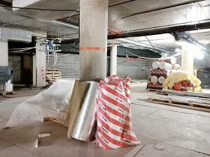 Turpinās Mežaparka Lielās estrādes noslēdzošie būvniecības darbi