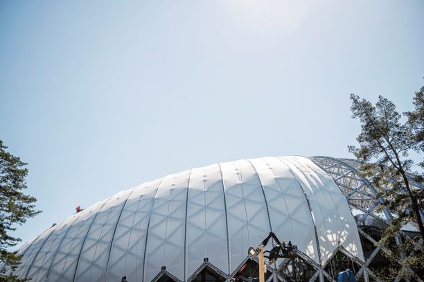 Mezaparka membranas jumts