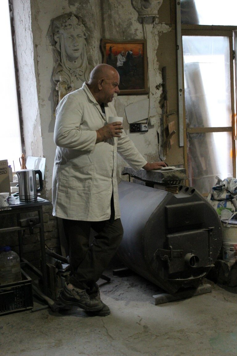 Notikusi meistarklase par ēku betona dekoratīvo elementu atjaunošanu