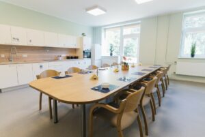 Atjaunotas telpas Rīgas sociālās aprūpes centrā “Gaiļezers”