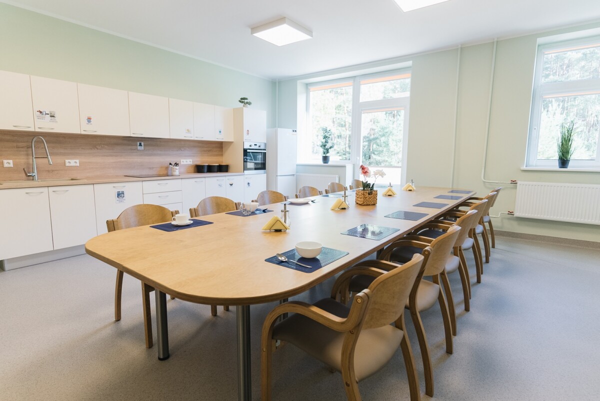 Atjaunotas telpas Rīgas sociālās aprūpes centrā “Gaiļezers”