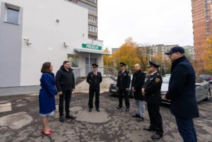 Atjaunota Rīgas pašvaldības policijas Vidzemes pārvaldes ēka