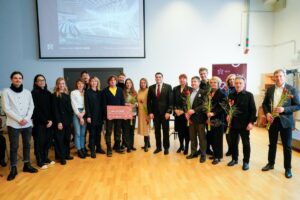 Rīgas filharmonijas starptautiskajā arhitektūras metu konkursā uzvaru gūst mets “Baltic Shine”