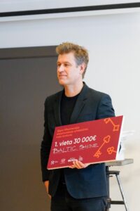 Rīgas filharmonijas starptautiskajā arhitektūras metu konkursā uzvaru gūst mets “Baltic Shine”