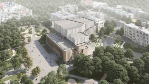 Rīgas filharmonijas starptautiskajā arhitektūras metu konkursā uzvaru gūst mets “Baltic Shine”