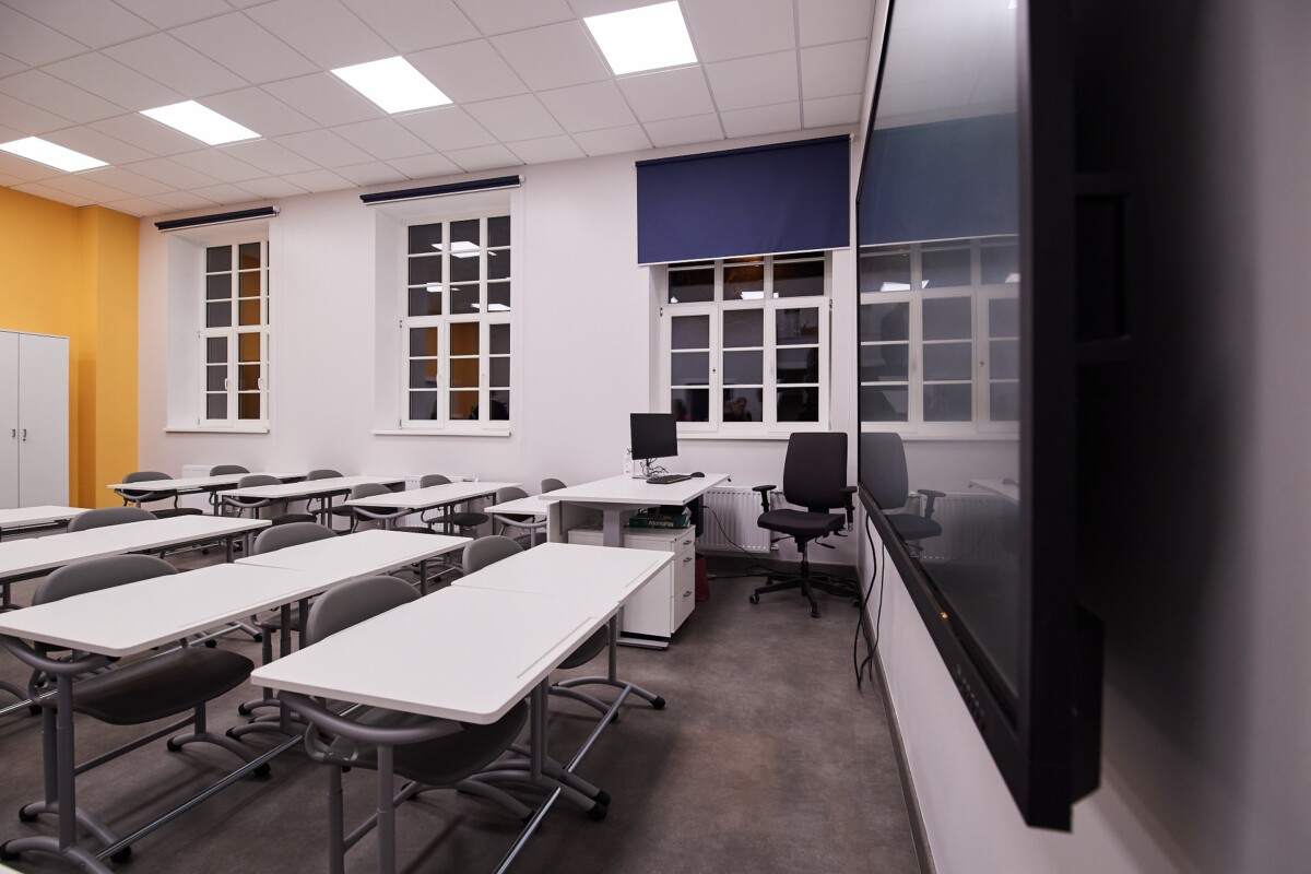 Vēsturiskajā Jaunciema pamatskolā atjaunots pirmais stāvs