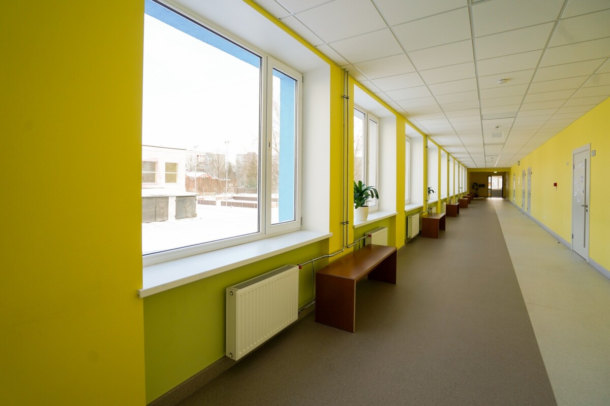 Veikti pārbūves un atjaunošanas darbi Rīgas 71. vidusskolā