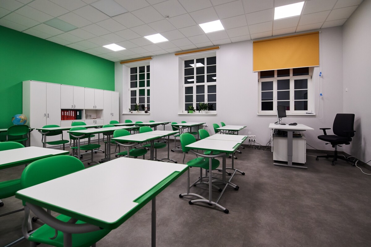 Vēsturiskajā Jaunciema pamatskolā atjaunots pirmais stāvs