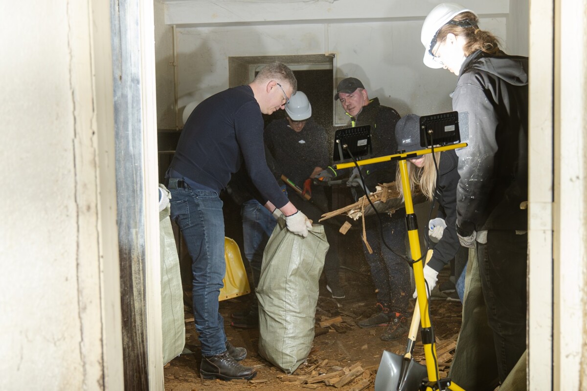 Lielās talkas laikā sakārto vairākus pašvaldību ēku pagrabus