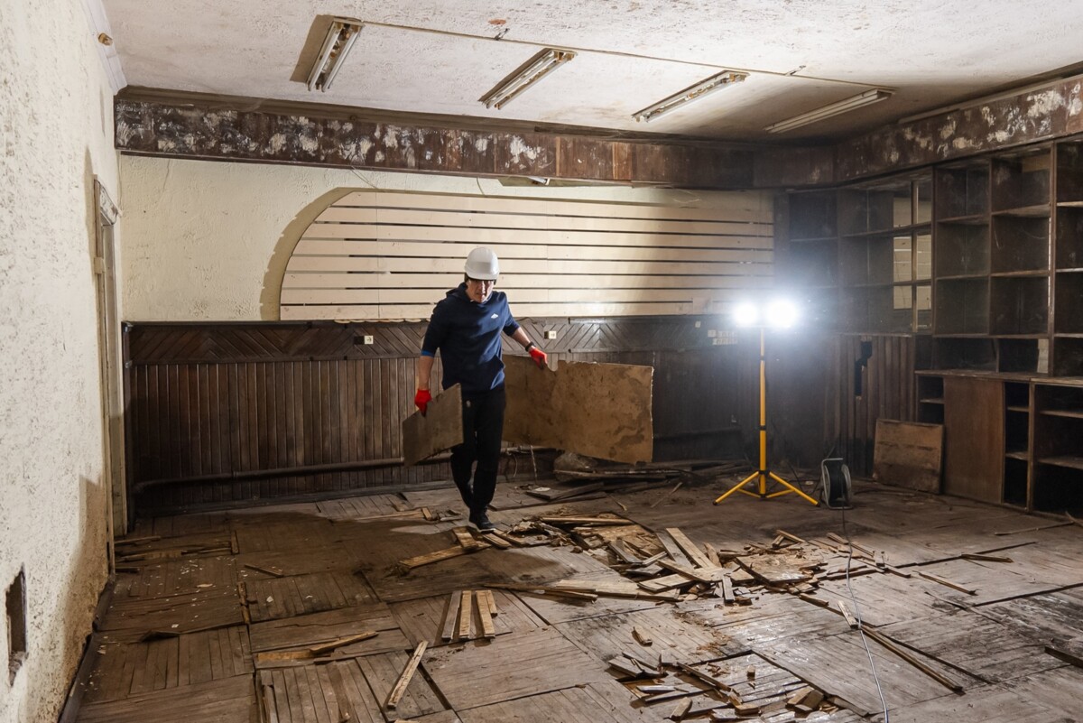 Lielās talkas laikā sakārto vairākus pašvaldību ēku pagrabus