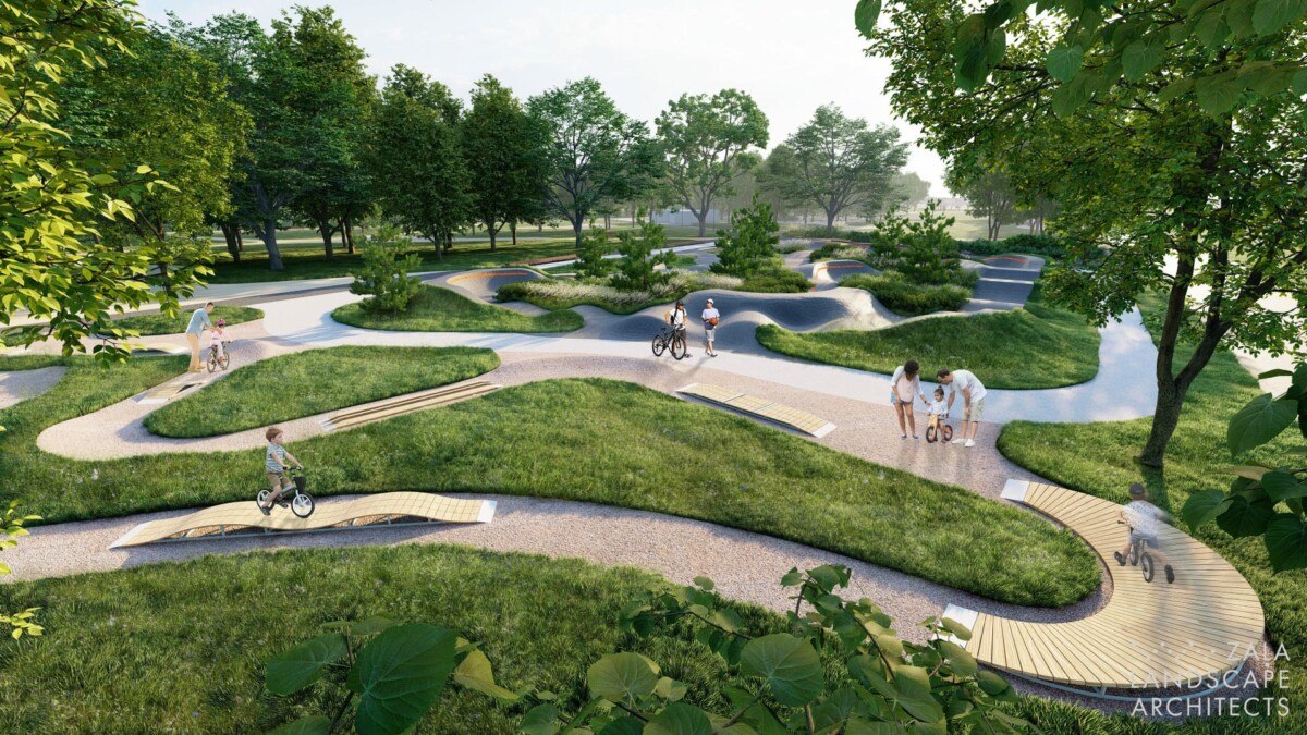 Uzvaras parks vizualizacijas