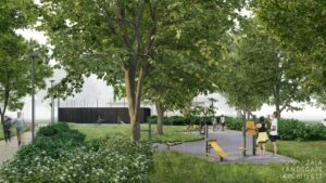 Uzvaras parks vizualizacijas