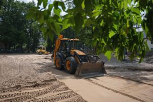 E.Ratnieks: Rīgas 47.vidusskola jau šogad tiks pie jauna āra sporta laukuma