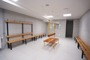 ND vidusskolas peldbaseins pēc renovācijas