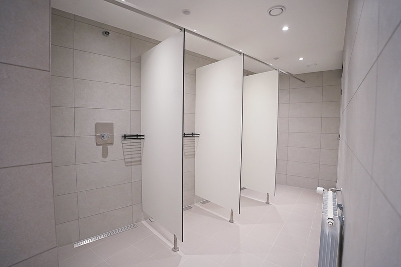 ND vidusskolas peldbaseins pēc renovācijas