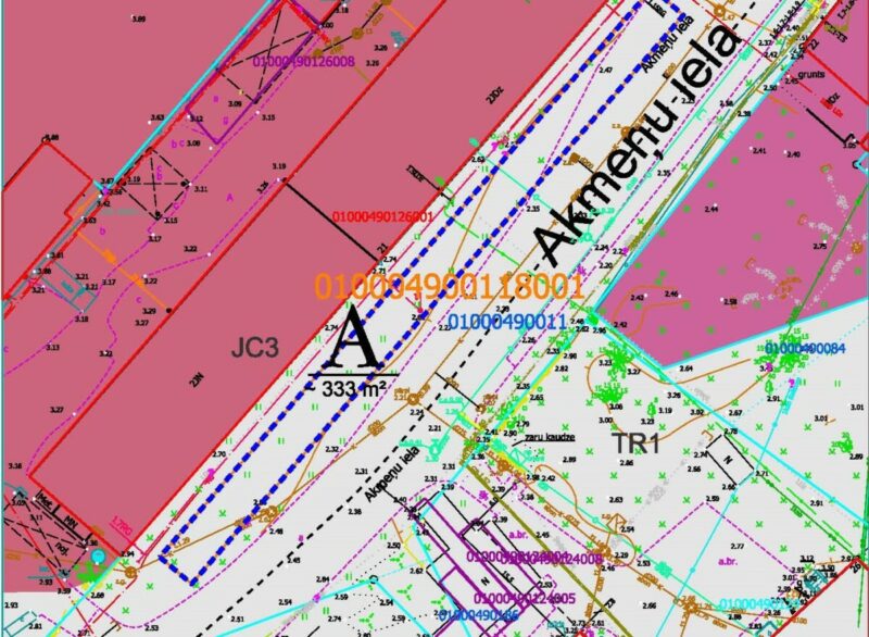 Neapbūvēta zemesgabala Akmeņu ielā, Rīgā (kadastra apzīmējums 0100 049 0011 8001) pirmā nomas tiesību elektroniskā izsole