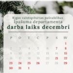 Darba laiks decembrī