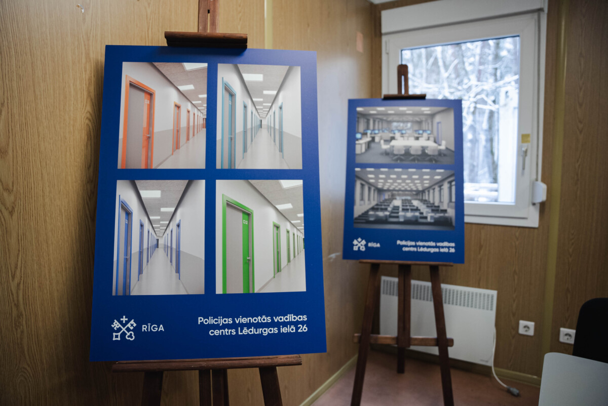 Galvaspilsētā straujiem soļiem top Rīgas pašvaldības policijas Vienotās vadības centrs