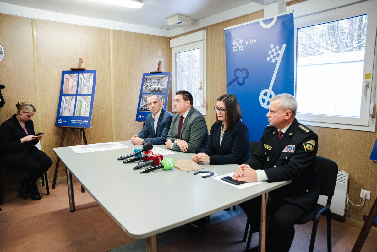Galvaspilsētā straujiem soļiem top Rīgas pašvaldības policijas Vienotās vadības centrs