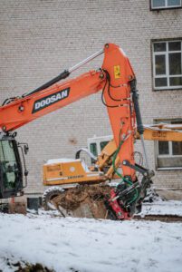 Galvaspilsētā straujiem soļiem top Rīgas pašvaldības policijas Vienotās vadības centrs