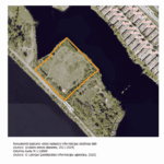 Austuves 9B, ortofoto karte