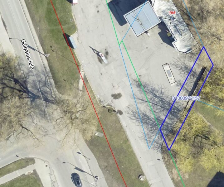 Zemes starpgabals Gaigalas ielā, Rīgā (kadastra apzīmējums 0100 097 2157)