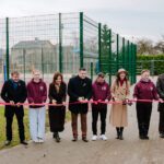 Dārzciema vidusskolā jauns sporta laukums un valsts aizsardzības mācības klase