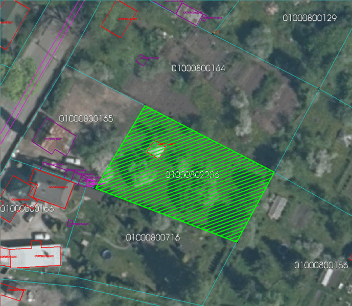 Zemes starpgabals Sniķeres ielā, Rīgā (kadastra apzīmējums 0100 080 2206)