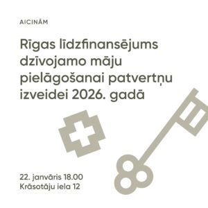 Aicina uz semināru par līdzfinansējumu dzīvojamo māju pielāgošanai patvertņu izveidei