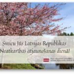 Sveiciens Latvijas Republikas Neatkarības atjaunošanas dienā
