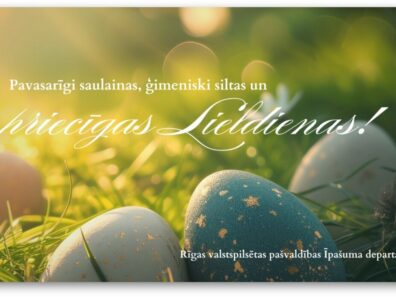 Priecīgas Lieldienas!