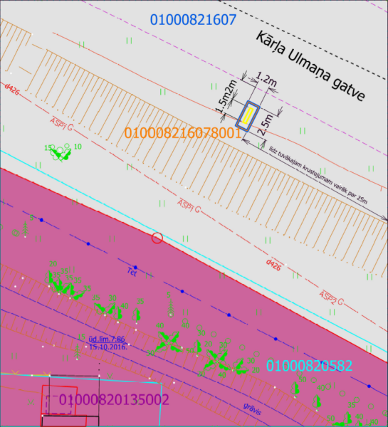 Neapbūvēta zemesgabala Kārļa Ulmaņa gatvē, Rīgā, kadastra apzīmējums 0100 082 1607 8001, pirmā nomas tiesību elektroniskā izsole