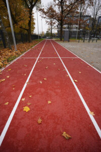 45. vidusskolas teritorijā Gaujas ielā 23 tapis multifunkcionāls sporta laukums