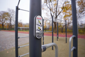 45. vidusskolas teritorijā Gaujas ielā 23 tapis multifunkcionāls sporta laukums